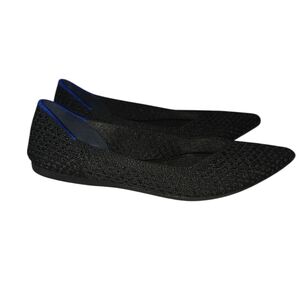 Rothys The Pointe Black Size W7